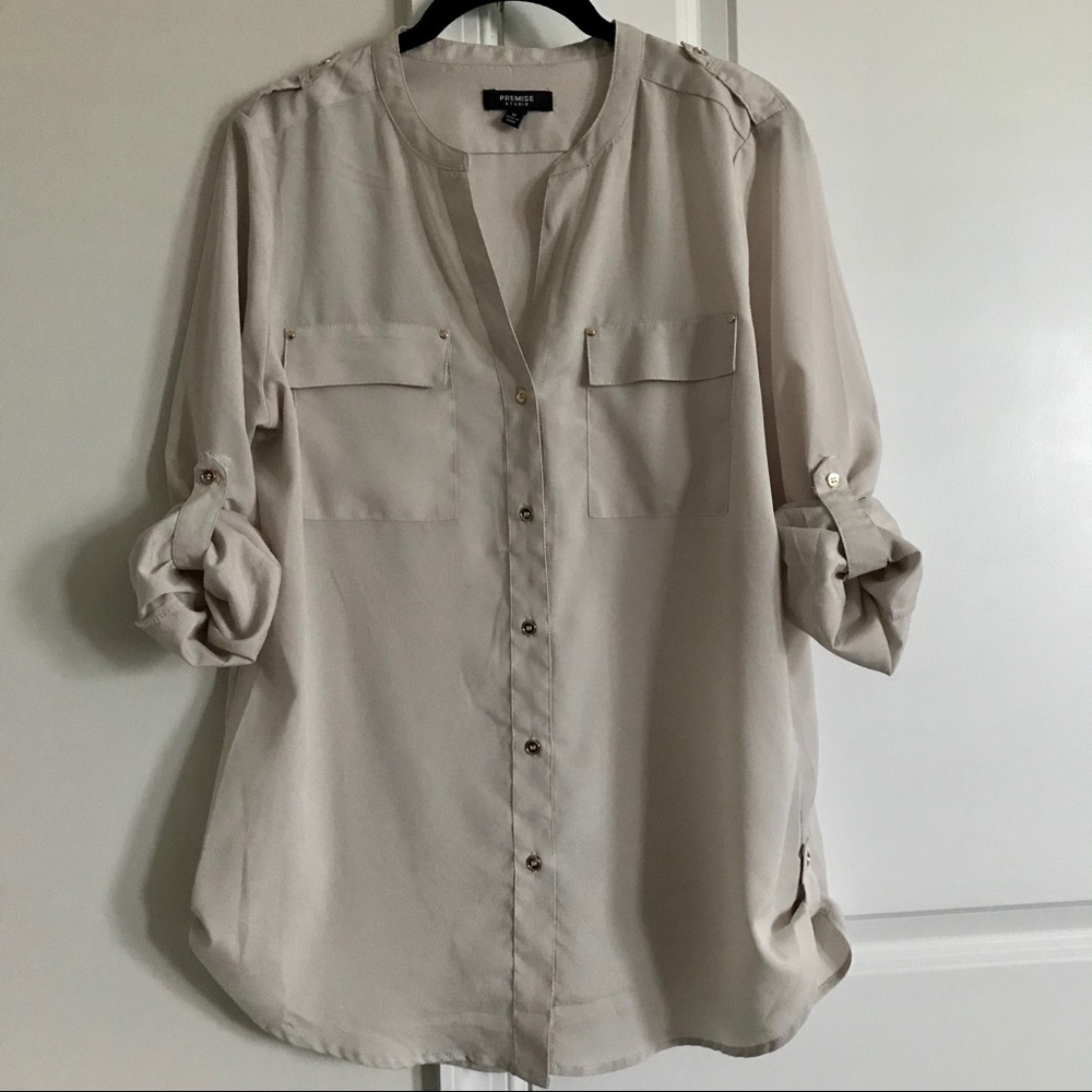 Champagne Blouse